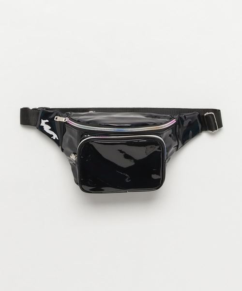 Dekillco（デキルコ）の「【Dekillco/デキルコ】光沢ビニールウエストポーチ（ボディバッグ/ウエストポーチ・レディース・ブラック/シルバー/ピンク・FREE）」の7枚目の写真