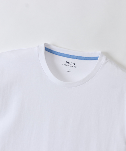 POLO RALPH LAUREN（ポロ ラルフ ローレン）の「【POLO RALPH LAUREN】半袖 クルーネックシャツ（インナーウェア/肌着・メンズ・インディゴブルー/ブルー/レッド/ホワイト/ネイビー/チャコール/アーミー・LARGE/MEDIUM/SMALL）」の8枚目の写真