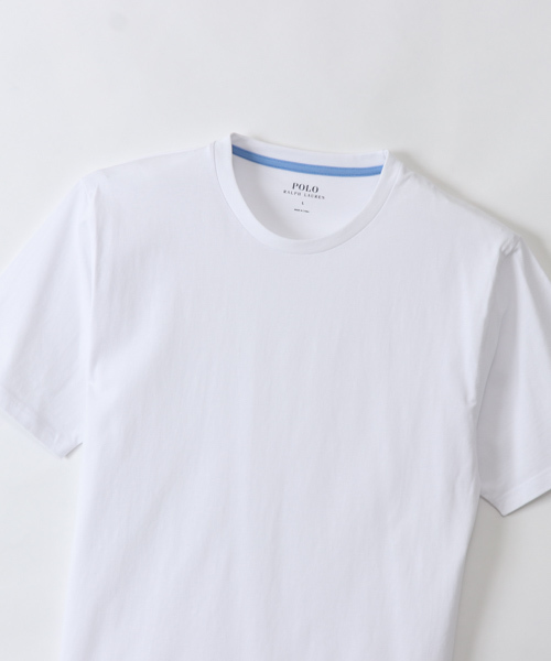 POLO RALPH LAUREN（ポロ ラルフ ローレン）の「【POLO RALPH LAUREN】半袖 クルーネックシャツ（インナーウェア/肌着・メンズ・インディゴブルー/ブルー/レッド/ホワイト/ネイビー/チャコール/アーミー・LARGE/MEDIUM/SMALL）」の9枚目の写真