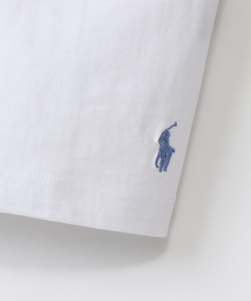 POLO RALPH LAUREN（ポロ ラルフ ローレン）の「【POLO RALPH LAUREN】半袖 クルーネックシャツ（インナーウェア/肌着・メンズ・インディゴブルー/ブルー/レッド/ホワイト/ネイビー/チャコール/アーミー・LARGE/MEDIUM/SMALL）」の11枚目の写真