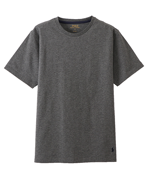 POLO RALPH LAUREN（ポロ ラルフ ローレン）の「【POLO RALPH LAUREN】半袖 クルーネックシャツ（インナーウェア/肌着・メンズ・インディゴブルー/ブルー/レッド/ホワイト/ネイビー/チャコール/アーミー・LARGE/MEDIUM/SMALL）」の3枚目の写真