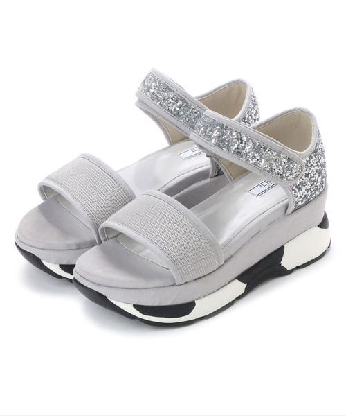 EVOL（イーボル）の「【EVOL】ILIMA 軽量プラットホームサンダル（サンダル・レディース・グレー/ネイビー/ブラック・LARGE/MEDIUM/SMALL）」の3枚目の写真