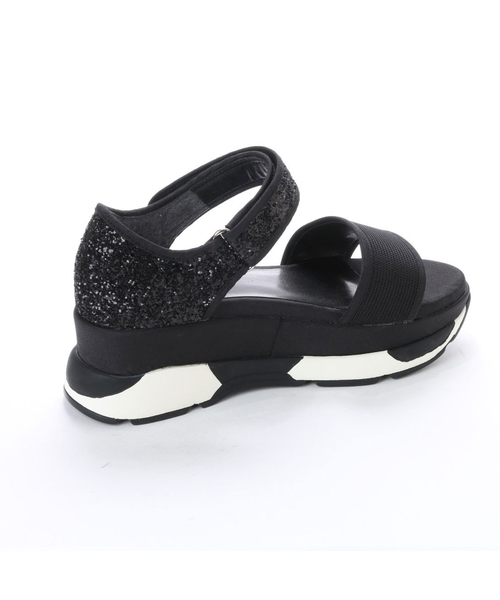 EVOL（イーボル）の「【EVOL】ILIMA 軽量プラットホームサンダル（サンダル・レディース・グレー/ネイビー/ブラック・LARGE/MEDIUM/SMALL）」の5枚目の写真