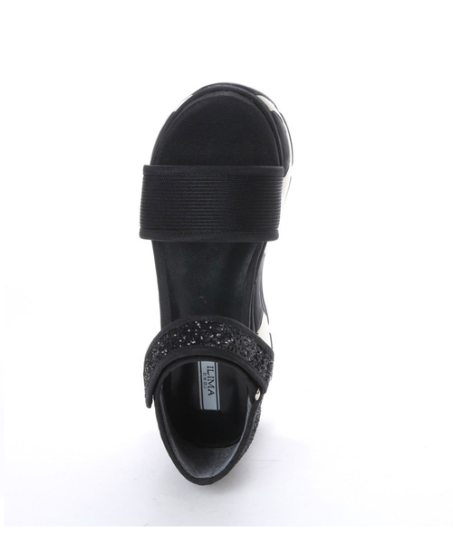 EVOL（イーボル）の「【EVOL】ILIMA 軽量プラットホームサンダル（サンダル・レディース・グレー/ネイビー/ブラック・LARGE/MEDIUM/SMALL）」の6枚目の写真