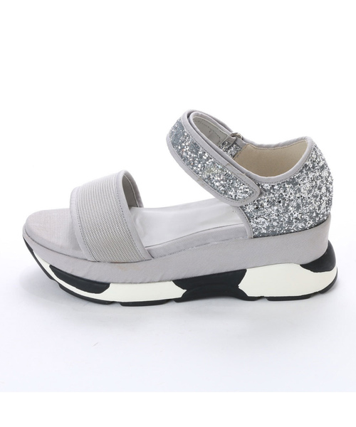 EVOL（イーボル）の「【EVOL】ILIMA 軽量プラットホームサンダル（サンダル・レディース・グレー/ネイビー/ブラック・LARGE/MEDIUM/SMALL）」の7枚目の写真