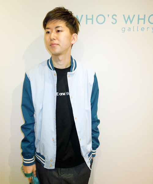 WHO'S WHO gallery（フーズフーギャラリー）の「ツイルスタジャン（スタジャン・メンズ・ブルー/ベージュ/グリーン・MEDIUM/LARGE）」の3枚目の写真