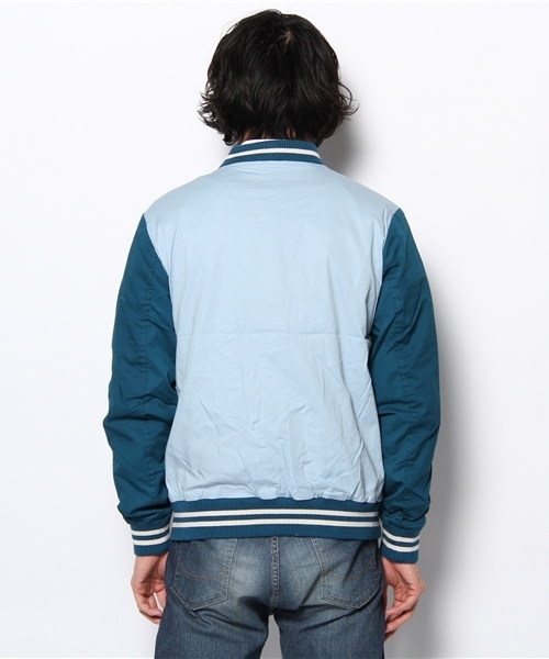 WHO'S WHO gallery（フーズフーギャラリー）の「ツイルスタジャン（スタジャン・メンズ・ブルー/ベージュ/グリーン・MEDIUM/LARGE）」の12枚目の写真