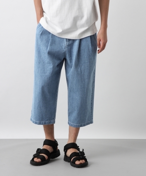 RAGEBLUE(レイジブルー)の「デニムガウチョパンツ/795189(デニムパンツ・メンズ・ブルー/ライトブルー・MEDIUM/SMALL/LARGE)」の2枚目の写真