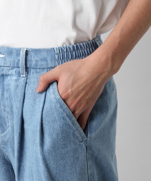 RAGEBLUE(レイジブルー)の「デニムガウチョパンツ/795189(デニムパンツ・メンズ・ブルー/ライトブルー・MEDIUM/SMALL/LARGE)」の4枚目の写真