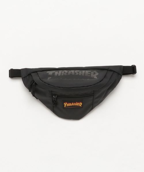 THRASHER(スラッシャー)の「THRASHER / スラッシャー ウエストバッグ(ボディバッグ/ウエストポーチ・メンズ・カーキ/ブラック系その他/ブラック系その他2・FREE)」の12枚目の写真