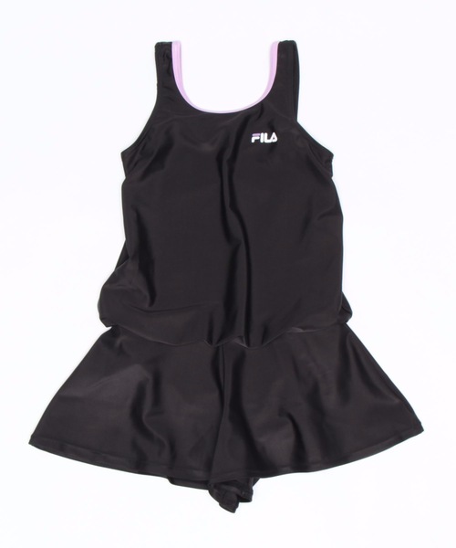 nala ブラック ワンピース水着 ２点セット FILA】女児スクール水着 ワンピース（水着）｜FILA（フィラ）の
