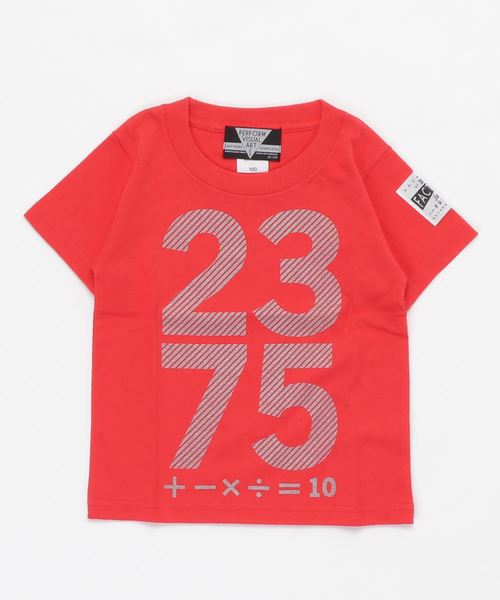 go slow caravan（ゴースローキャラバン）の「DEGRELATE / ディグリレイト なぞなぞTシャツ（Tシャツ/カットソー・キッズ・ホワイト/ブラック/ネイビー/レッド・120/130/140/150/100/110）」の4枚目の写真