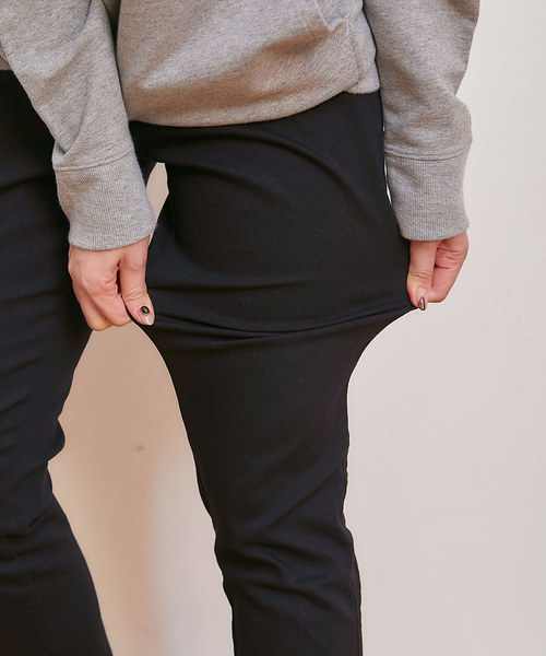 KRIFF MAYER Lady's Collection（クリフメイヤーレディースコレクション）の「EVERY-DAYフィットパンツ（その他パンツ・レディース・ブラック/ベージュ/ネイビー/カーキ・MEDIUM/LARGE）」の7枚目の写真