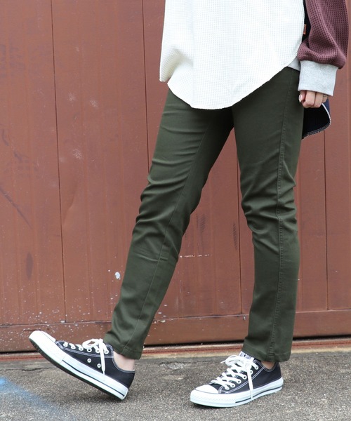 KRIFF MAYER Lady's Collection（クリフメイヤーレディースコレクション）の「EVERY-DAYフィットパンツ（その他パンツ・レディース・ブラック/ベージュ/ネイビー/カーキ・MEDIUM/LARGE）」の3枚目の写真