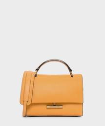 プッシュロックフロントフラップバッグ / PUSH-LOCK FRONT FLAP BAG