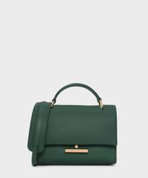 プッシュロックフロントフラップバッグ / PUSH-LOCK FRONT FLAP BAG