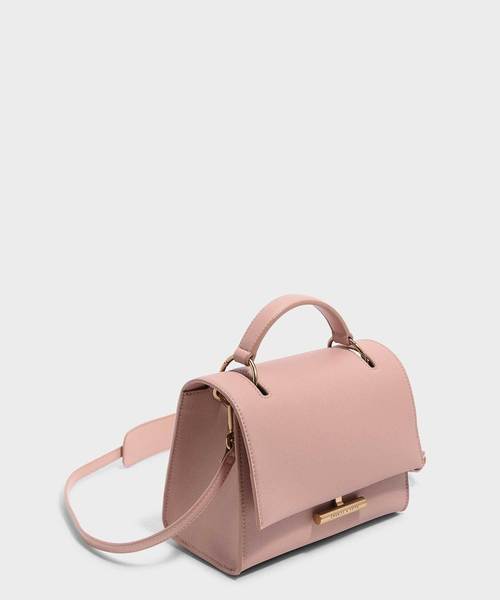 CHARLES & KEITH(チャールズ & キース)の「プッシュロックフロントフラップバッグ / PUSH-LOCK FRONT FLAP BAG(ハンドバッグ・レディース・ダークグリーン/マスタード/ピンク系その他/プラム・M)」の19枚目の写真