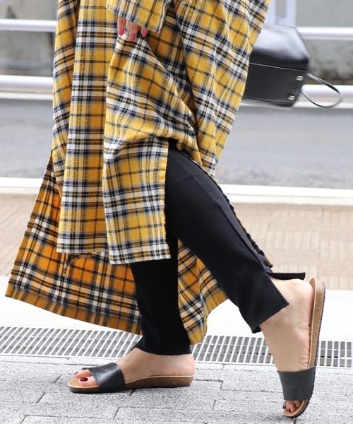 JOURNAL STANDARD(ジャーナルスタンダード)の「ベアテレコリブスリットレギンス◆2(レギンス/スパッツ)」|ブラック