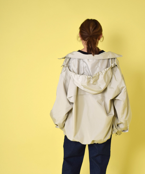 w closet（ダブルクローゼット）の「ポリナイロンマウンテンパーカー（マウンテンパーカー・レディース・ベージュ/パープル/マルチ/グレイッシュベージュ・FREE）」の17枚目の写真