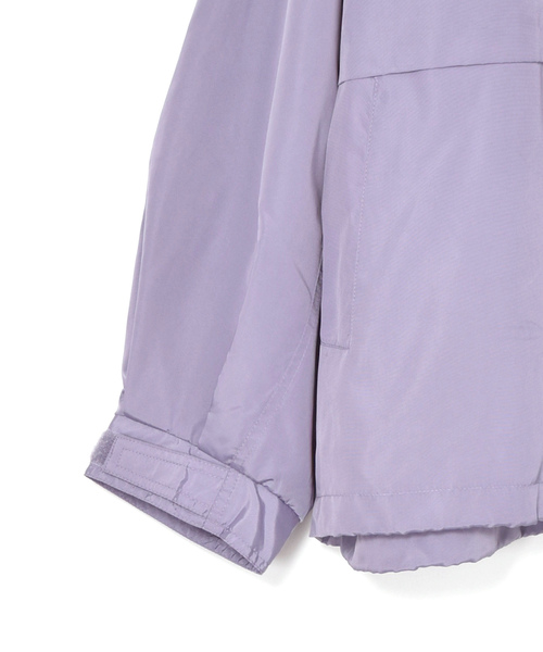 w closet（ダブルクローゼット）の「ポリナイロンマウンテンパーカー（マウンテンパーカー・レディース・ベージュ/パープル/マルチ/グレイッシュベージュ・FREE）」の9枚目の写真