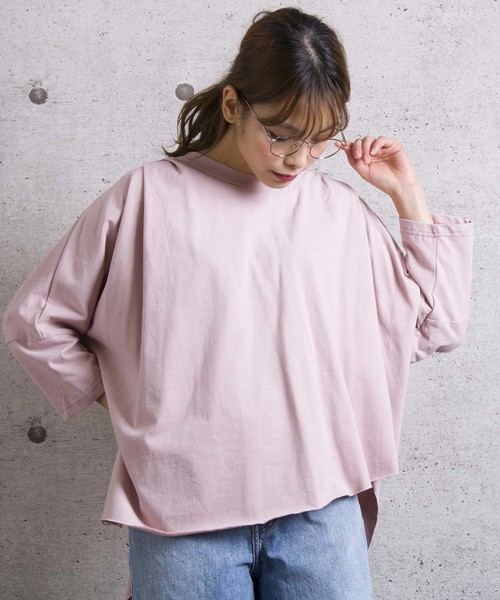 LUGG NAGG(ラグナグ)の「【Jewelobe/ ジュエローブ】 変形ビッグシルエットカットプルオーバー(その他トップス・レディース・ベージュ/グレー/ピンク・FREE)」の3枚目の写真