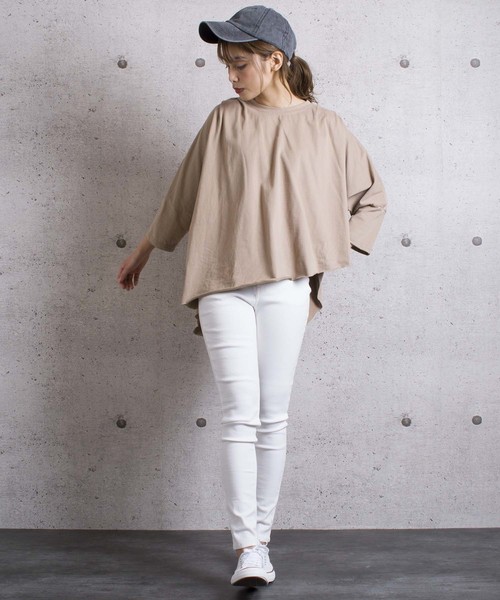 LUGG NAGG(ラグナグ)の「【Jewelobe/ ジュエローブ】 変形ビッグシルエットカットプルオーバー(その他トップス・レディース・ベージュ/グレー/ピンク・FREE)」の6枚目の写真