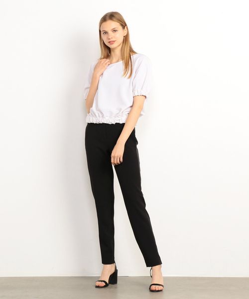 ARMANI EXCHANGE(アルマーニエクスチェンジ)の「【A|Xアルマーニ エクスチェンジ】シースルーサイドライン テーパードパンツ(その他パンツ・レディース・ブルー/ブラック・0/2/4)」の15枚目の写真