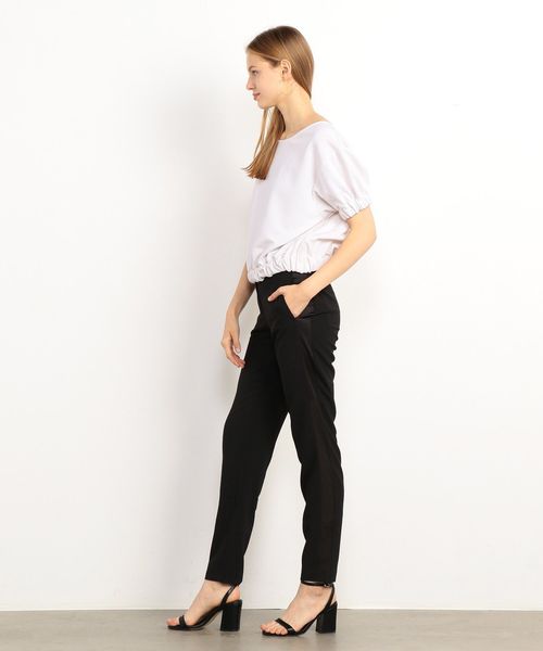 ARMANI EXCHANGE(アルマーニエクスチェンジ)の「【A|Xアルマーニ エクスチェンジ】シースルーサイドライン テーパードパンツ(その他パンツ・レディース・ブルー/ブラック・0/2/4)」の16枚目の写真