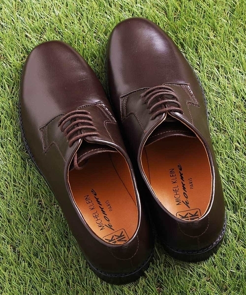 MK MICHEL KLEIN HOMME （エムケーミッシェルクランオム）の「レザーシューズ（ドレスシューズ・メンズ・ブラック/ブラウン・25/26/27）」の3枚目の写真