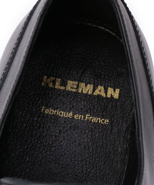 KLEMAN(クレマン)の「KLEMAN: 【FRODA】 Uチップシューズ(ドレスシューズ・メンズ・ブラック・40/41/42/43)」の6枚目の写真