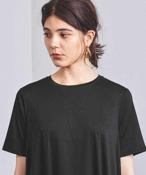 UNITED ARROWS（ユナイテッドアローズ）の「UWSC カットソー マキシワンピース†◆（ワンピース・レディース・ブラウン/ブラック/ライラック/ベージュ/ターコイズブルー・FREE）」の10枚目の写真