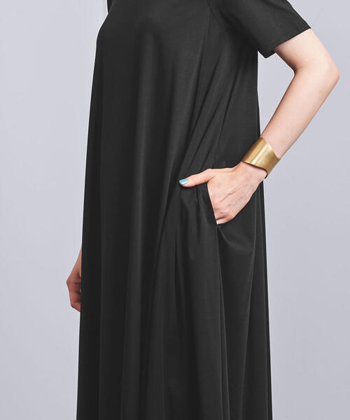 UNITED ARROWS（ユナイテッドアローズ）の「UWSC カットソー マキシワンピース†◆（ワンピース・レディース・ブラウン/ブラック/ライラック/ベージュ/ターコイズブルー・FREE）」の12枚目の写真