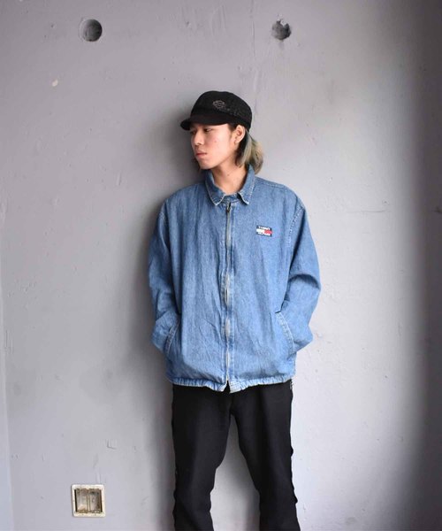 TOMMY HILFIGER(トミーヒルフィガー)の「【ヴィンテージ古着】90's TOMMY HILFIGER/トミーヒルフィガー デニム スイングトップ(デニムジャケット・メンズ・ブルー・X-LARGE)」の6枚目の写真