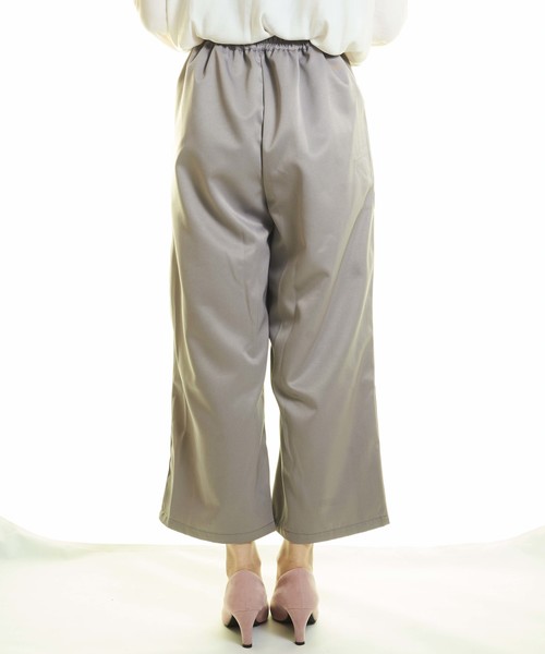 おしゃれスタ(オシャレスタ)の「エステルツイル タックパンツ(LC)(その他パンツ・レディース・ベージュ/ネイビー/グレー・FREE)」の11枚目の写真