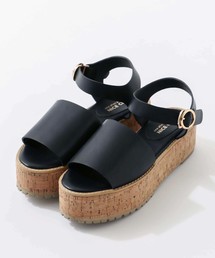 one after another NICE CLAUP | 厚底フラットサンダル(サンダル)