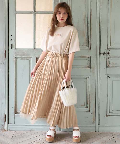 one after another NICE CLAUP(ワンアフターアナザーナイスクラップ)の「厚底フラットサンダル(サンダル・レディース・ブラック/ゴールド/オフホワイト・SMALL/MEDIUM/LARGE)」の4枚目の写真