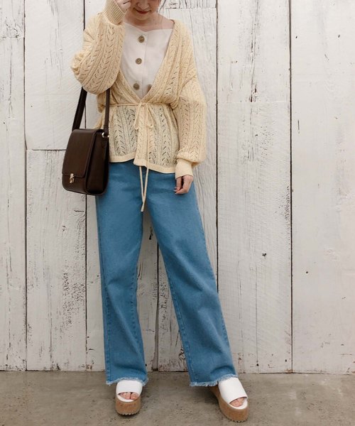 one after another NICE CLAUP(ワンアフターアナザーナイスクラップ)の「厚底フラットサンダル(サンダル・レディース・ブラック/ゴールド/オフホワイト・SMALL/MEDIUM/LARGE)」の10枚目の写真