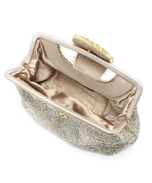 GALLARDAGALANTE（ガリャルダガランテ）の「フラップストーンビーズBAG  