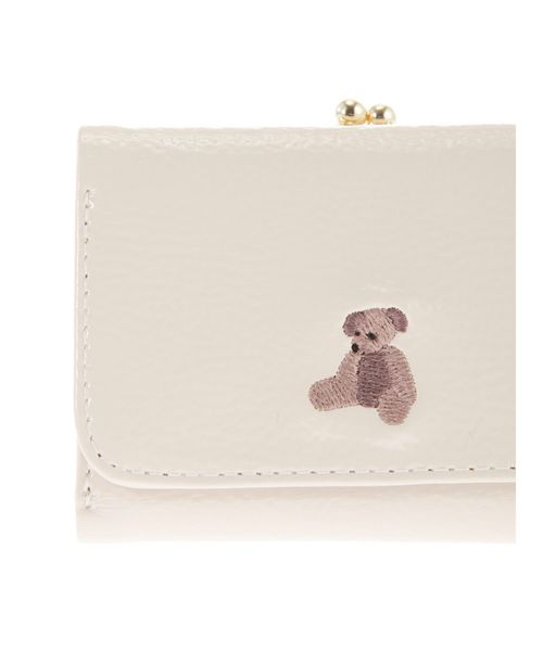 merry jenny（メリージェニー）の「teddyミニウォレット（財布・レディース・アイボリー/ベージュ・FREE）」の9枚目の写真