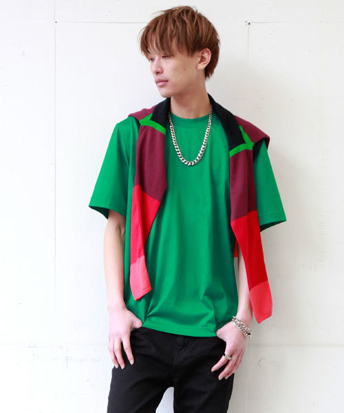 MIDWEST(ミッドウエスト)の「JOHN LAWRENCE SULLIVAN クルービックTコットン(Tシャツ/カットソー・メンズ・ブラック/ブルー/ネイビー/グリーン・MEDIUM)」の3枚目の写真