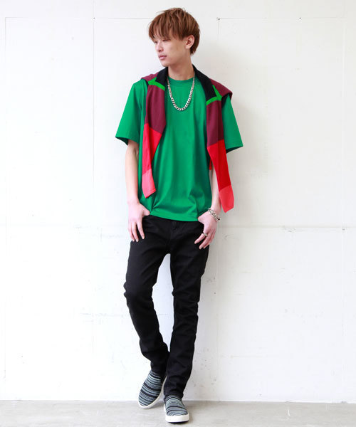 MIDWEST(ミッドウエスト)の「JOHN LAWRENCE SULLIVAN クルービックTコットン(Tシャツ/カットソー・メンズ・ブラック/ブルー/ネイビー/グリーン・MEDIUM)」の17枚目の写真