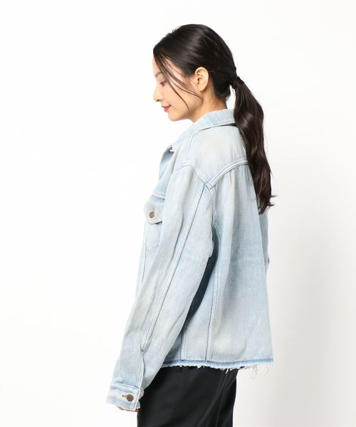 Whim Gazette（ウィムガゼット）の「OVER ダメージDENIMブルゾン 