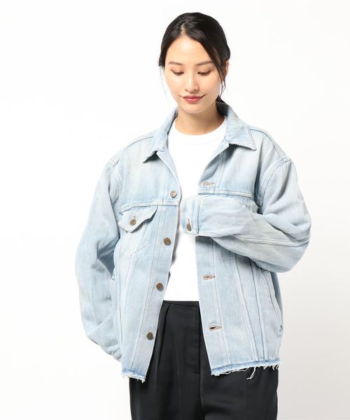 Whim Gazette（ウィムガゼット）の「OVER ダメージDENIMブルゾン 