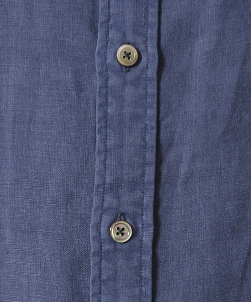 AMERICAN RAG CIE（アメリカンラグシー）の「AMERICAN RAG CIE カラーリネンシャツ∴（シャツ/ブラウス・メンズ・ホワイト/オレンジ/ベージュ/カーキ/ネイビー・1/2/3）」の10枚目の写真