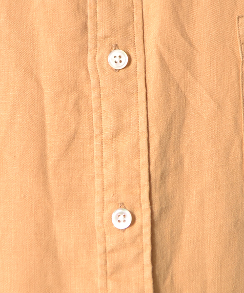 AMERICAN RAG CIE（アメリカンラグシー）の「AMERICAN RAG CIE カラーリネンシャツ∴（シャツ/ブラウス・メンズ・ホワイト/オレンジ/ベージュ/カーキ/ネイビー・1/2/3）」の16枚目の写真