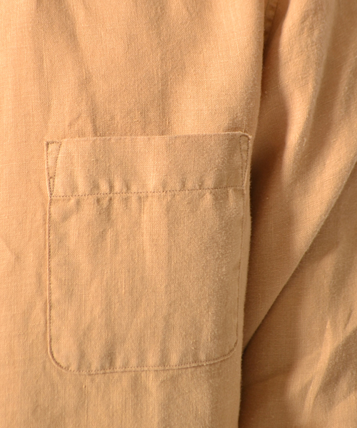 AMERICAN RAG CIE（アメリカンラグシー）の「AMERICAN RAG CIE カラーリネンシャツ∴（シャツ/ブラウス・メンズ・ホワイト/オレンジ/ベージュ/カーキ/ネイビー・1/2/3）」の17枚目の写真