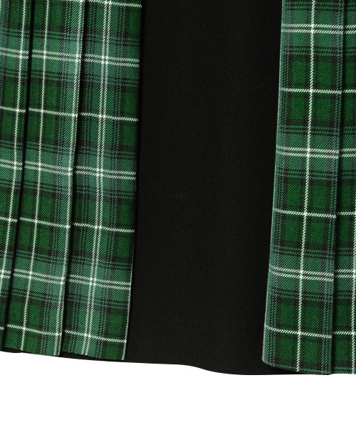 Candy Stripper（キャンディストリッパー）の「CHECK PLEATS LONG スカート（スカート・レディース・ベージュ/グレー/グリーン・1/2）」の6枚目の写真