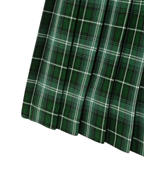 Candy Stripper（キャンディストリッパー）の「CHECK PLEATS LONG スカート（スカート・レディース・ベージュ/グレー/グリーン・1/2）」の5枚目の写真