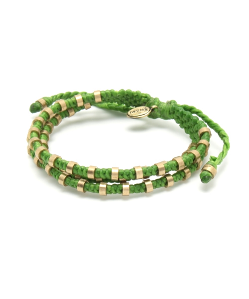 BEAUTY&YOUTH UNITED ARROWS（ビューティーアンドユースユナイテッドアローズ）の「＜SWAMI＞ BRB34/3R BRACE/ブレスレット（ブレスレット・メンズ・モカ/オレンジ/イエロー/ケリー/コバルトブルー/ブラック・フリー）」の14枚目の写真