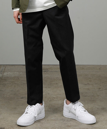 JUNRED | ハイカウントギャバジンスリムテーパードパンツ(その他パンツ)